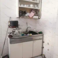 سینک ظرفشور، کابینت بالا و پایین وشیر