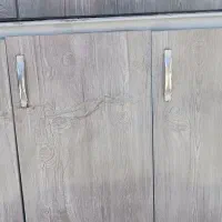 کابینت فلزی در ام دی اف به همراه سینک و آبچکان|مصالح و تجهیزات ساختمان|نجفآباد, گلدشت|دیوار