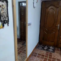 آینه قدی دور چوب نو