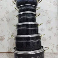 سرویس قابلمه 14 پارچه گرانیتی هلنا نو نو|ظروف پخت‌وپز|مریوان, |دیوار