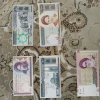 اسکناس های کلکسیونی ۱۰۰ ۲۰۰ ۵۰۰ ۱۰۰۰ ۲۰۰۰ ریالی