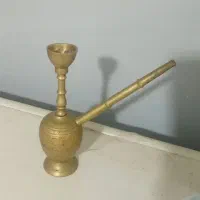 قلیون قدیمی برنجی کوچک