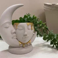 گلدان طرح بوسه ماه
