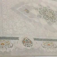 فرش زمینه سفید کاملا نو