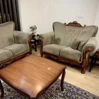 مبلمان ۷ نفره شرکتی|مبلمان خانگی و میز عسلی|سمنان, |دیوار