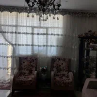 دوعدد پرده پذیرایی به همراه والن