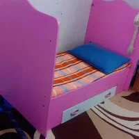 دو تخت همراه تشک|تخت و سرویس خواب|آزادشهر, |دیوار