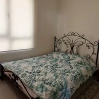 تختخواب و کنسول آینه فرفورژه بسیار با کیفیت و عالی|تخت و سرویس خواب|تهران, دهکده المپیک|دیوار
