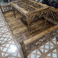 تخت سنتی چوبی/مبلمان سنتی/مشبک/سفره خانه|مبلمان خانگی و میز عسلی|قزوین, |دیوار