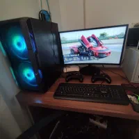 سیستم کامل گیمینگ همراه با مانیتور
