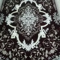 فرش 9 متر رنگ زرشکی