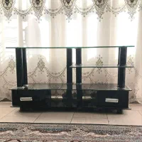 زیر تلوزیونی،شیشه ای
