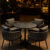 میز و صندلی لوکس کافه