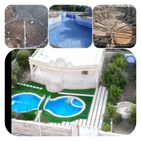 ساخت و اجرای دیوار چینی و باغ ویلا