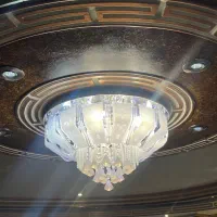 لوستر کریستالی اصل چک وارداتی و قاب کلکته