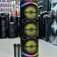 اسپیکر باندسینما خانواده 1متری ۲میکروفن بیسیم(جدید