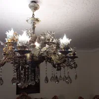 لوستر|لوستر و چراغ آویز|اصفهان, باغ نگاره|دیوار