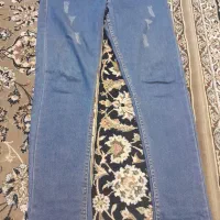 شلوار لی جین طرحدار زاپدار اسکینی فیت جذب|لباس|تهران, مینای شمالی (مخبر)|دیوار