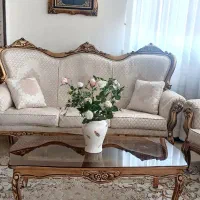 مبلمان در حد نو|مبلمان خانگی و میز عسلی|مشهد, بهاران|دیوار