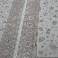 یک جفت فرش ۶ متری کرم