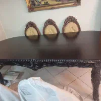میز ناهارخوری تکی چوب راش سلطنتی ۸ الی ۱۰ نفره