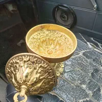 آینه قدی و شکلات خوری برنزی