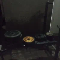 دمبل میز سه کاره هفتاد کیلو وزنه|تجهیزات ورزشی|کرمانشاه, |دیوار