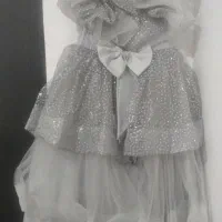 لباس عروس دخترانه و. تاج سر