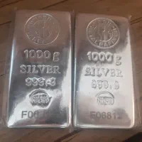 شمش نقره زیر قیمت بازار