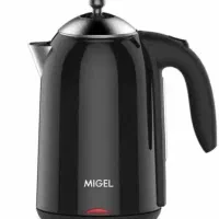 کتری برقی میگل مدل GEK180 - استیل مشکی - 1800 وات|سماور، چای‌ساز، قهوه‌ساز|کیش, |دیوار