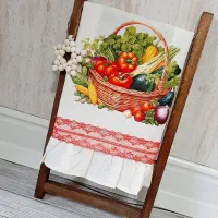 دستمال آشپزخانه و دستگیره