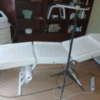 تخت ۳ تکه جراحی و ارایشی و دستگاه فیشیال