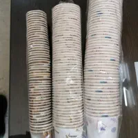 انواع لیوان کاغذی پارس و دوجداره و پلاستیکی|ظروف نگهدارنده، پلاستیکی، یکبارمصرف|خمینیشهر, |دیوار