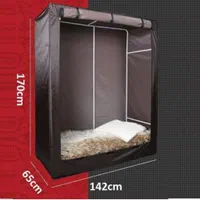 کمد رختخواب پارچه ای برزنتی کاور فلزی pars