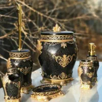 ست سرویس بهداشتی جا مایع ظرفشویی