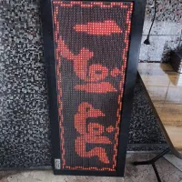 تابلو روان قرمز