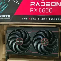 Rx 6600 8GB GDDR6 کارت گرافیک مهندسی قوی