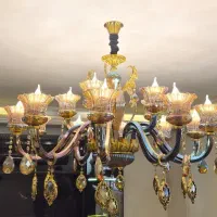 فروش لوستر ایتالیایی 16 شاخه|لوستر و چراغ آویز|تهران, اتحاد|دیوار