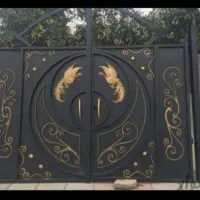 در آهنی درب اهنی باغ درب اهنی حیاط نو اکبند