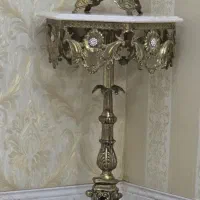 میز و میوه خوری برنجی درحد نو