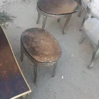 مبل فرحی درجه ۱ نو ۹ نفره + میزغذا خوری ۹ نفره|مبلمان خانگی و میز عسلی|خرم‌آباد, |دیوار