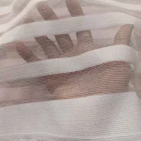 4متر نیم پرده پانچ صورتی زری دار بسیار تمیز|پرده، رانر، رومیزی|مشهد, رضاشهر|دیوار