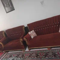 مبل درحد نو ۷ نفره|مبلمان خانگی و میز عسلی|مشهد, همت آباد|دیوار