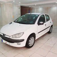 پژو ۲۰۶ تیپ ۵ کاملا بدون رنگ