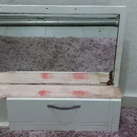 آینه دستشویی کمددار