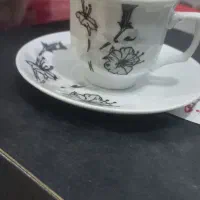 کتری قوری،پارچ و لیوان ،قهوه خوری و.|قوری، کتری، قهوه‌ساز دستی|یزد, |دیوار