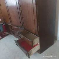 کمد و دراور چوبی محکم سالم|جاکفشی، کمد، دراور|تهران, تاکسیرانی|دیوار