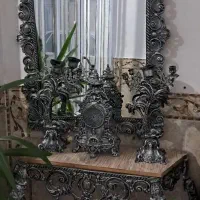 آینه و کنسول شمعدان|آینه|روانسر, |دیوار