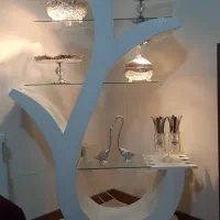 ویترین چوبی طرح نخل