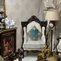 مبلمان استیل مبل سلطنتی وناهارخوری پر منبت نو|مبلمان خانگی و میز عسلی|تهران, شمس‌آباد|دیوار